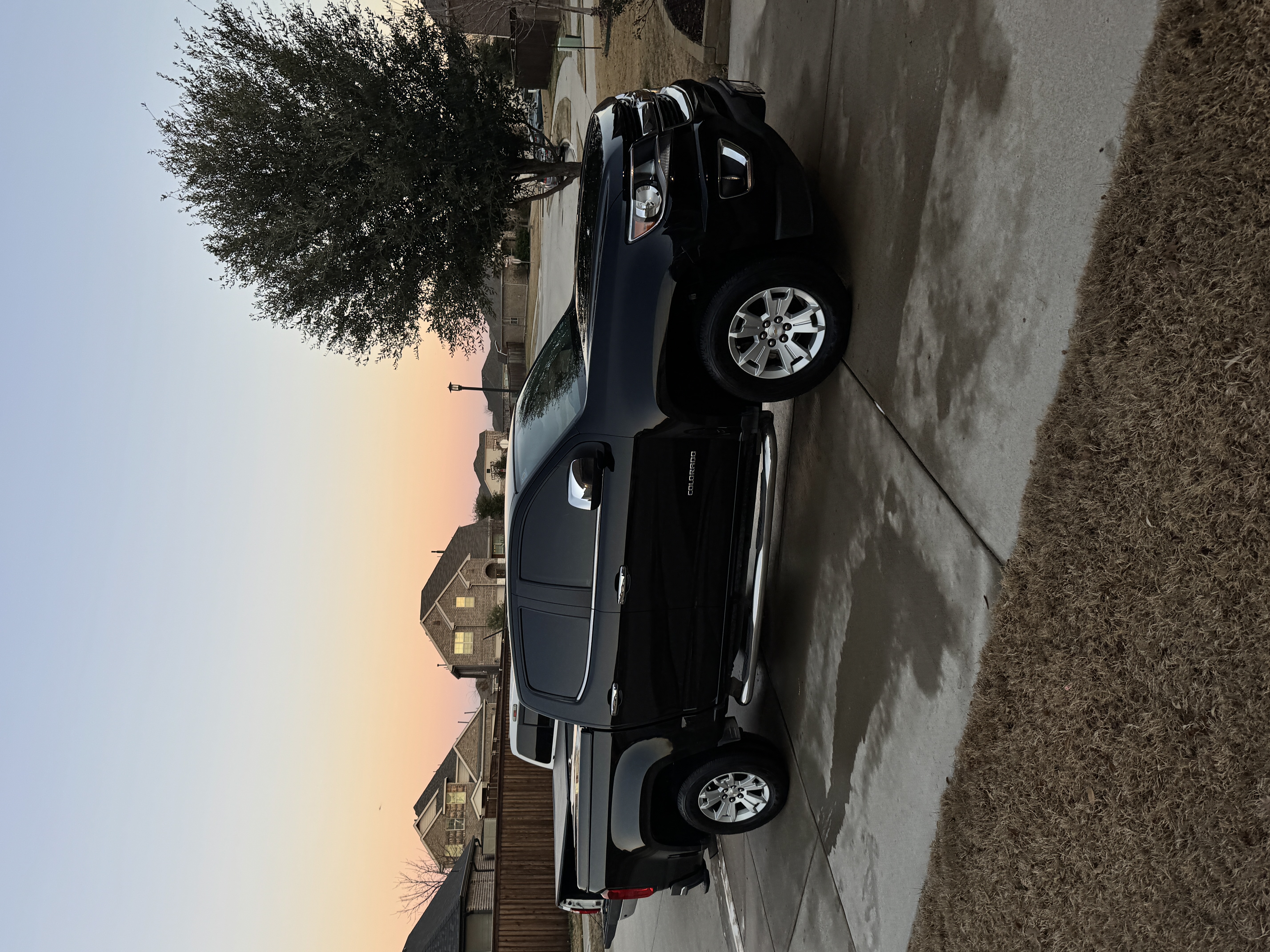 Black truck exterior detail — mobile detailing service — CK Mobile Detailing DFW